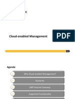 Cloud Enabled Management