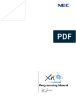 Nec XN120 Programming Manual