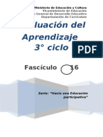 FASCICULO 16 3º CICLO EEB Evaluacion