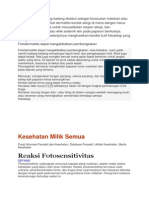 Fotodermatitis