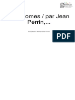 Jean Perrin Les Atomes 1913