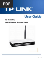 TP-Link TL-WA501G User Guide