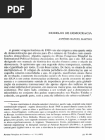 Modelos de Democracia