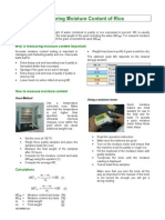 Measuring Moisture Content of Rice-1
