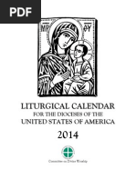 Download Liturgical Calendar 2014 Roman Catholic by Jesu Stalin Vinoth SN187975924 doc pdf