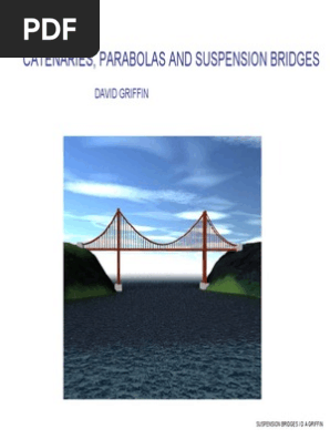 Maths Catenaries Parabolas And Suspension Bridges Trigonometric Functions Equations