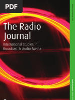 Download The Radio Journal International Studies in Broadcast and Audio Media Volume 5  Issue 1 by Intellect Books SN18798558 doc pdf