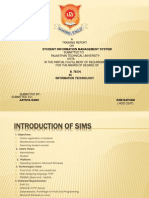 Student Information Management System