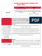 P e Unit Action Plan Unit 2