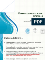 Farmacologia Si Rolul Ficatului