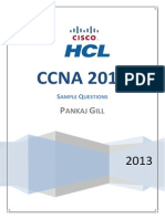 CCNA Exam Sample Q/A