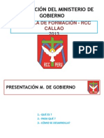 Presentacion Ministerio de Gobierno