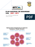 3 Plan Nacional de Seguridad Vial 2007-2011