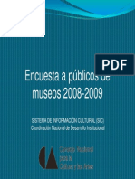 Encuesta A Públicos de Museos 2008-2009