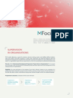 Supervision in Organisations MFocus Info