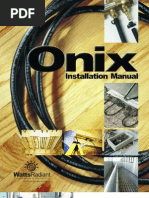 Download Watts Radiant Onix Tubing Installation Manual by e-ComfortUSA SN18801140 doc pdf