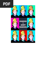 Andy Warhol, Diarios (1976-1987) | PDF | Andy Warhol | Unión ...