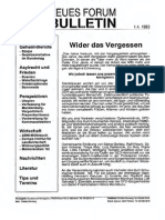 1993-04 Neues Forum Bulletin 22