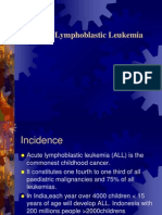 Acute Lymphoblastic Leukemia Incidence, Epidemiology, Etiology and Classification
