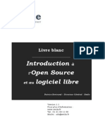 Livre Blanc - Introduction À L'open Source Et Au Logiciel Libre