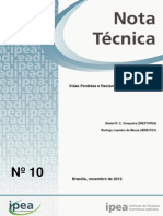 IPEA - Nota Técnica 10