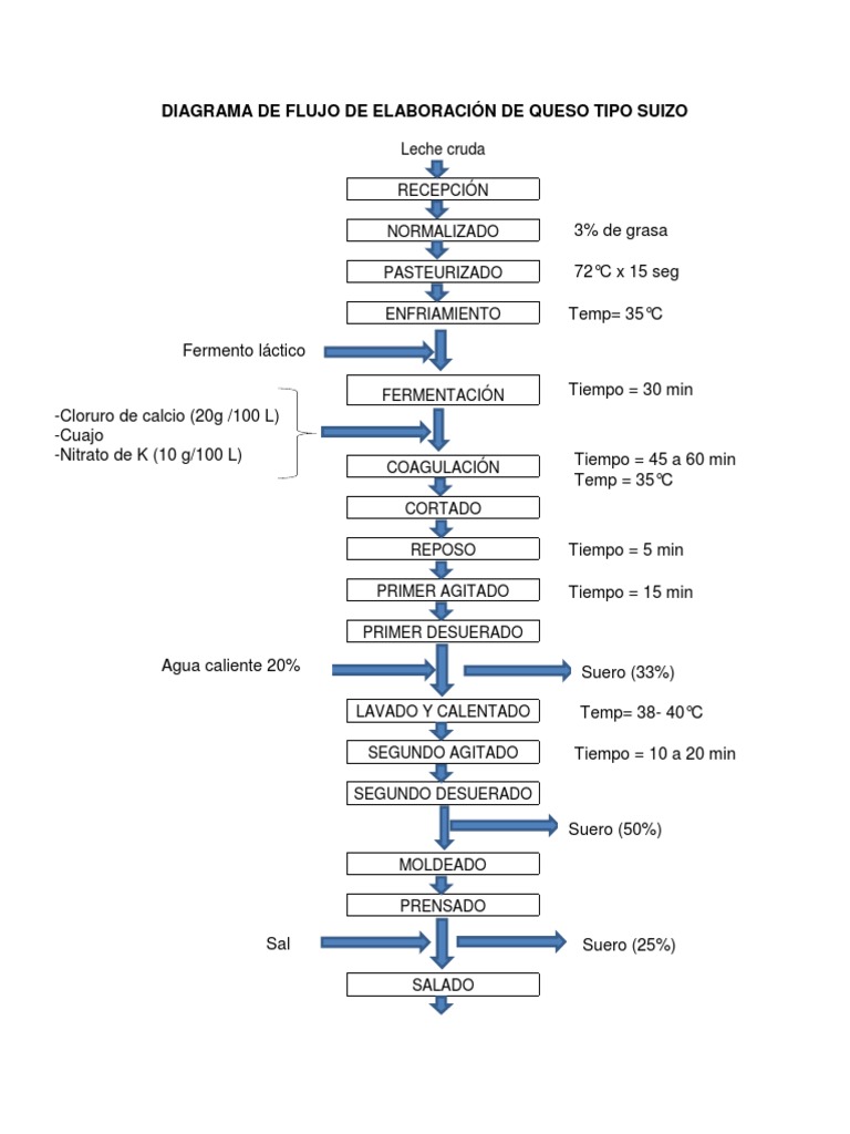 Get Diagrama De Flujo Queso Png Midjenum