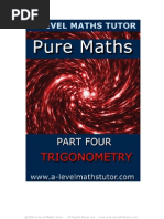 Download E-Book Pure Maths Part Four Trigonometry from A-level Maths Tutor by A-level Maths Tutor SN18805594 doc pdf