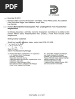 Download Farmers Market District Redevelopment Plan by Robert Wilonsky SN188058613 doc pdf