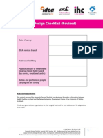 Dementia Design Checklist Booklet