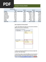 Excel Pivottable Tip MTH Movement