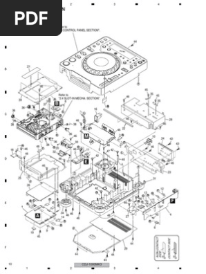 CDJ-1000MK3 Parts and Service Manual | PDF | Mechanical