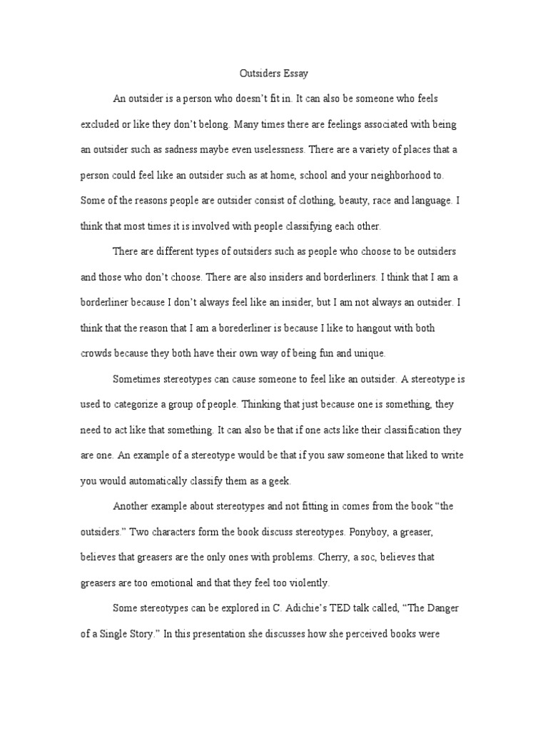 What are Stereotypes? Essay