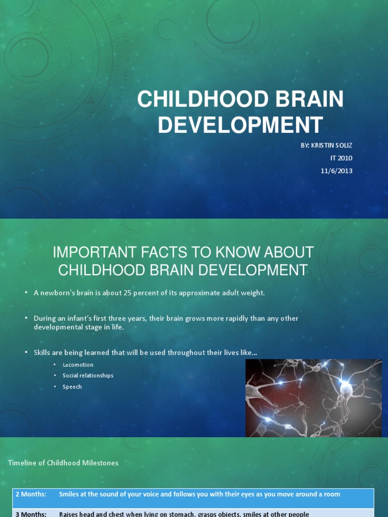 Key Insights on Childhood Brain Growth | PDF | Child Development ...
