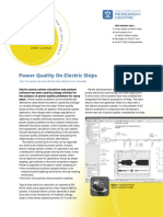 Power Quality on Electric Ships