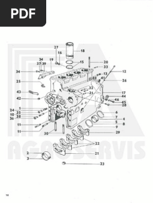 Katalog Rezervnih Dijelova Za Zetor Traktore Serije 5011 Do 7045 | PDF