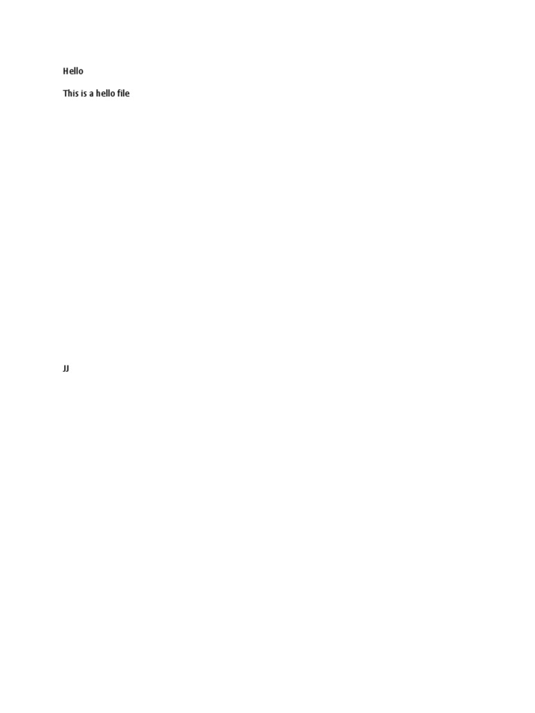 Hello File Overview and Details | PDF