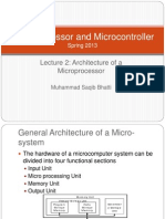 Lec 2 Microprocessor and Microcontroller