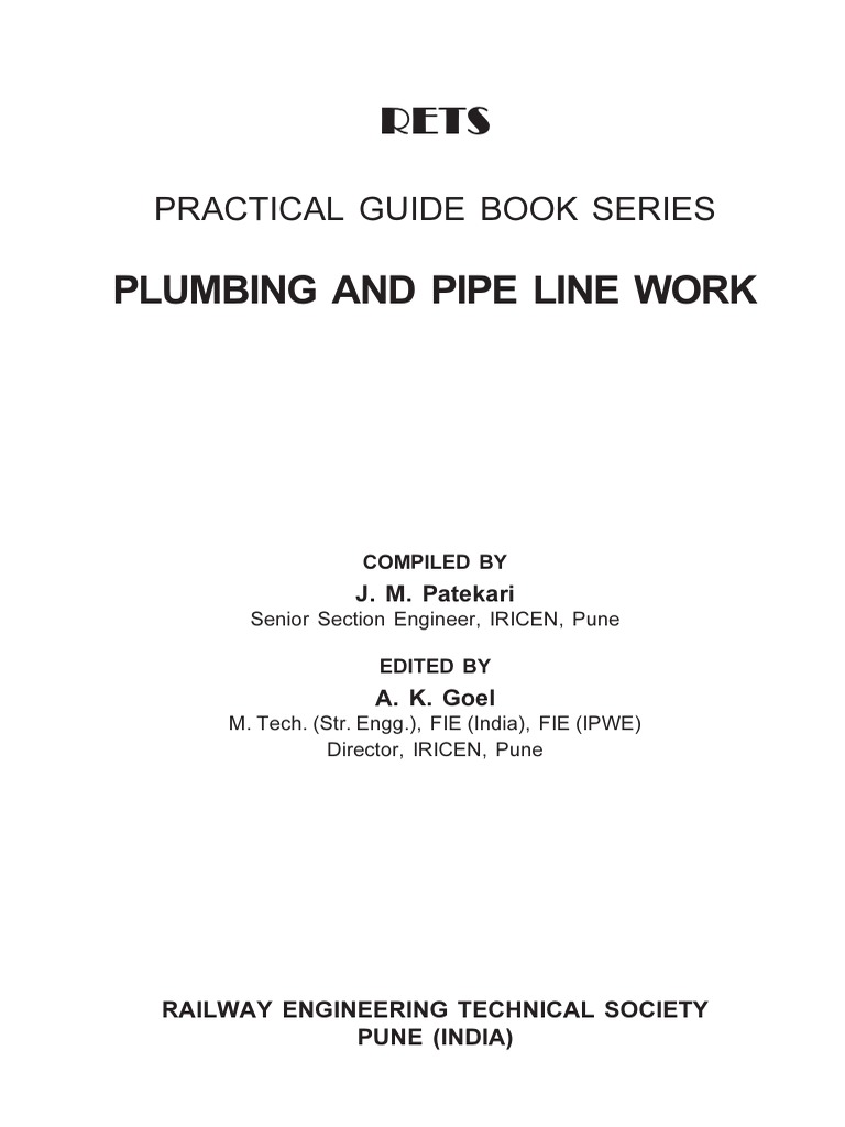 Plumbing and Pipe Line Work | PDF | Pipe (Fluid Conveyance) | Plumbing