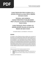 Caracterizacion Fisico Quimica de La Uchuva