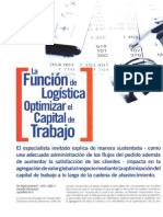 Especial La Función de Logística Optimizar El Capital0001