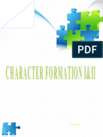 Character Formation