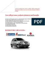 Car Loans Affinity Loans