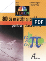 Carti. 800.de - Exercitii.si - Probleme. Clasa.3. Ed - Ars.libri. TEKKEN