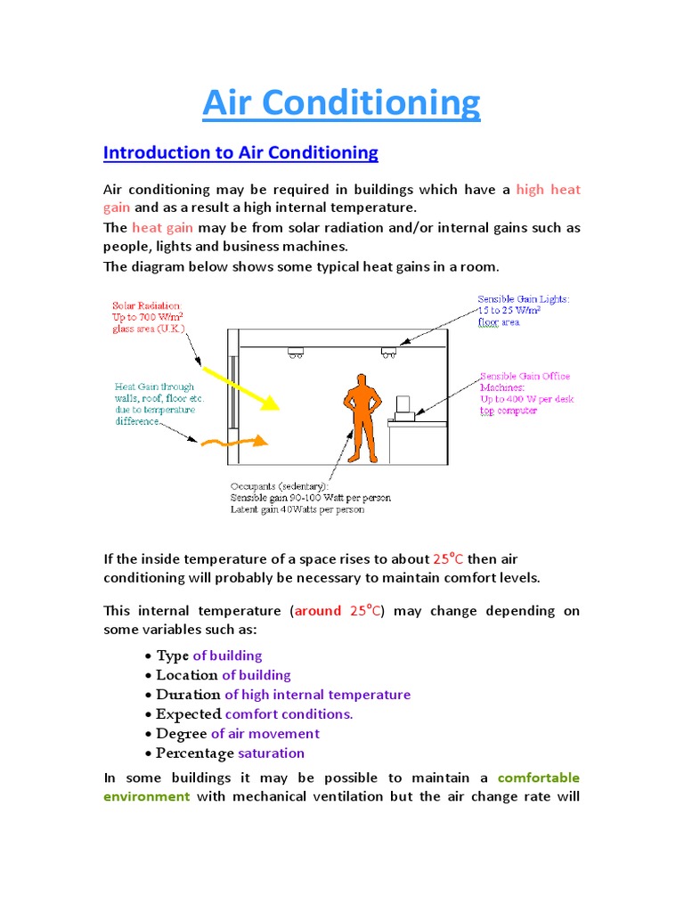 181152920 Air Conditioning PDF Air Conditioning Hvac