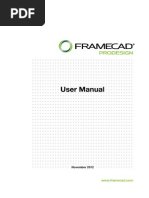 Download FRAMECAD MANUAL by Ariel Agta Bantugan SN188132771 doc pdf