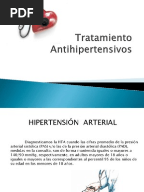 Tratamiento Antihipertensivos Hipertension Angiotensina