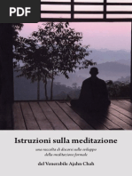 Istruzioni Sulla Meditazione
