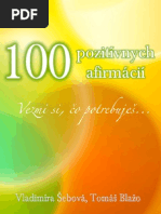 100 Positive Affirmation (100 Pozitívnych Afirmácií)