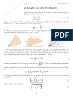 Areas and Lengths in Polar Coordinates