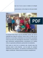 Informe Pedaggico Entre Pares